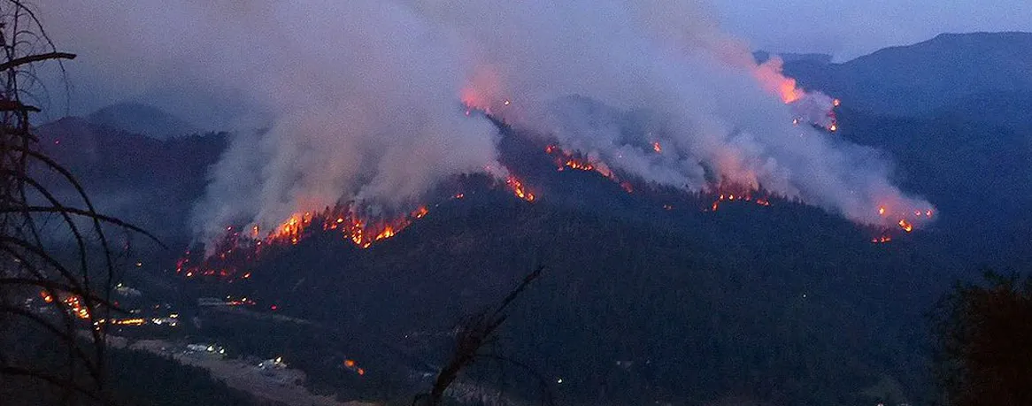 Active Wildfire